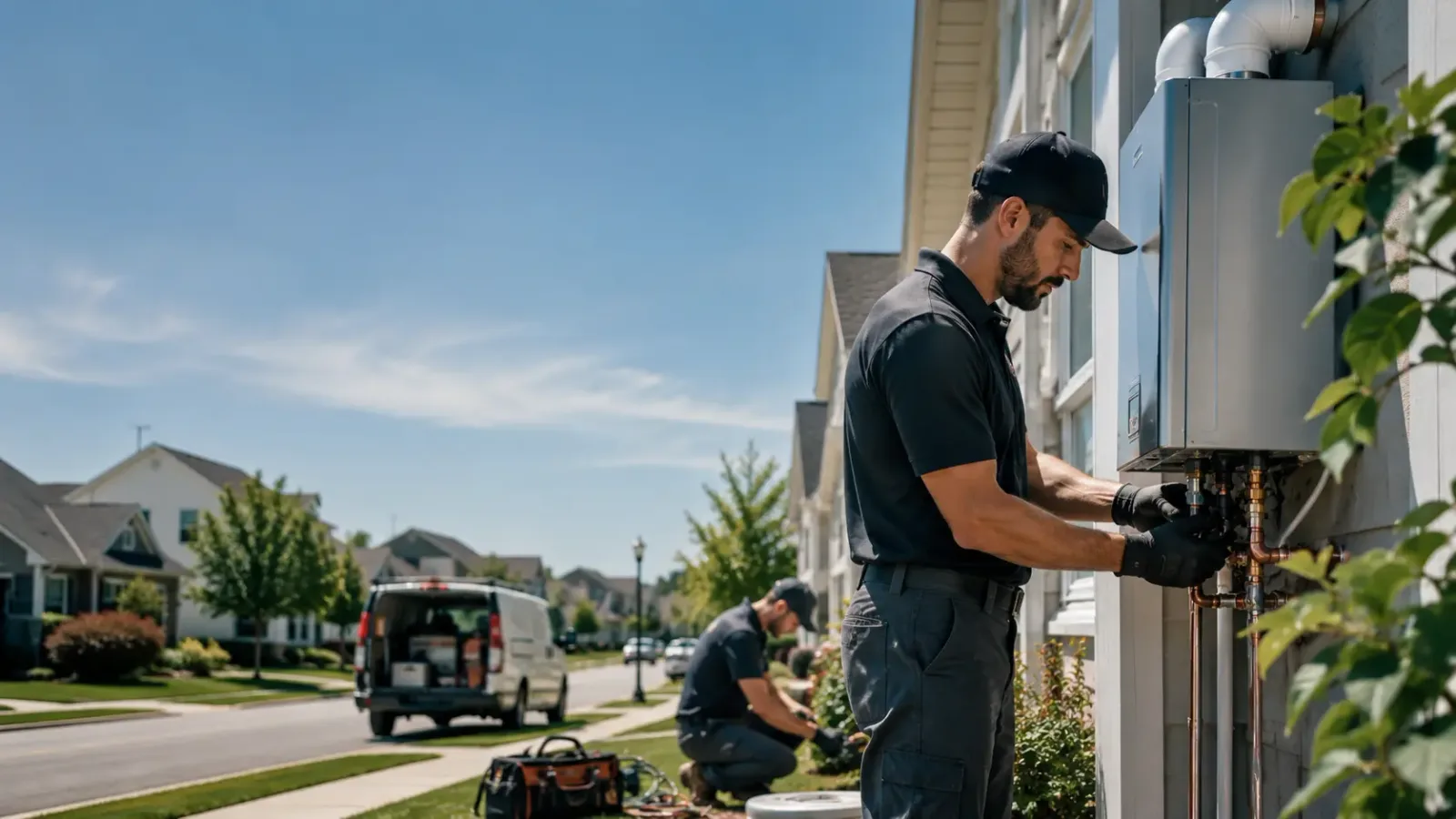 Tankless Water Heater Installation in Andrews, TX